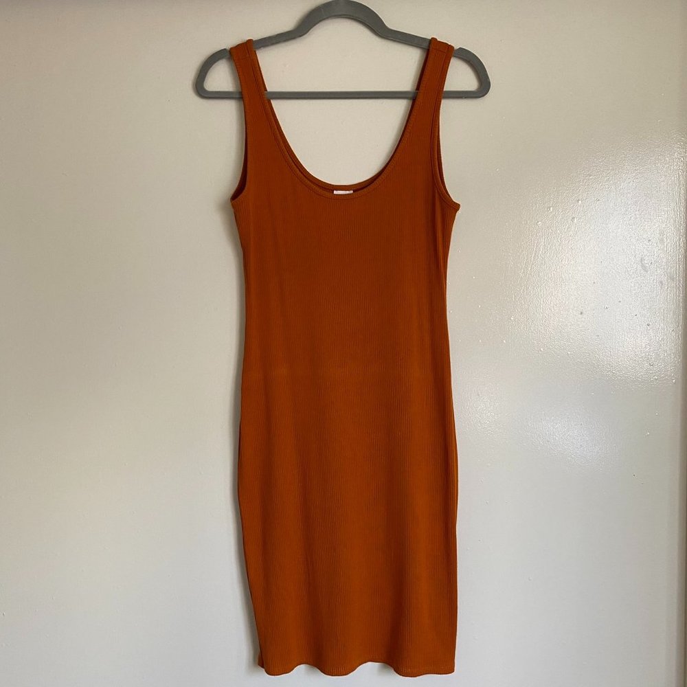 H&M Ribbed midi dress